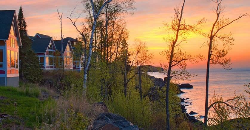 Cove Point Lodge Beaver Bay Экстерьер фото